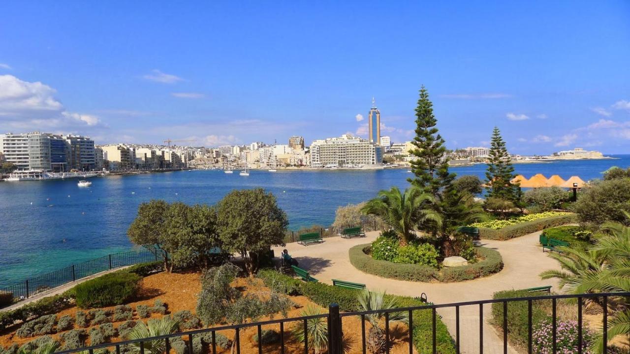 شقة Splendid Seaside Retreat On Spinola Bay سانت جوليان المظهر الخارجي الصورة